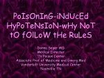 Understanding Poison-Induced Hypotension: Treatment Strategies That Challenge Conventional Rules - slide 1
