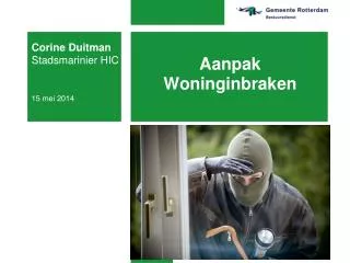 aanpak woninginbraken