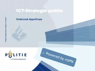 ict strategie politie