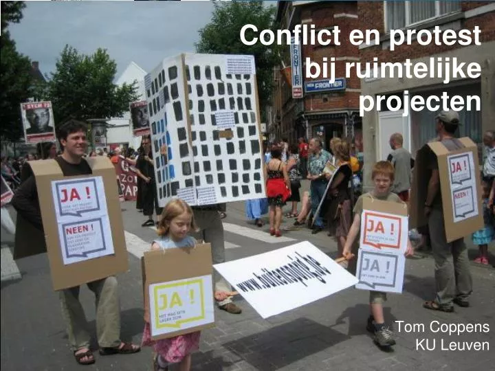 conflict en protest bij ruimtelijke projecten
