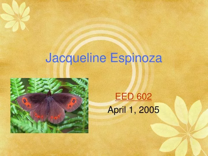 jacqueline espinoza