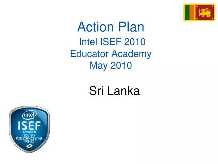 action plan intel isef 2010 educator academy may 2010