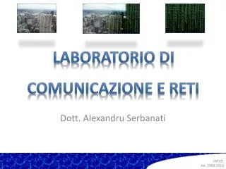 laboratorio di comunicazione e reti