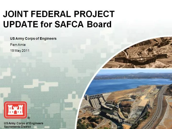 joint federal project update for safca board