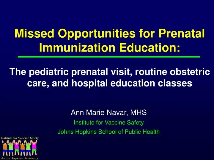 ann marie navar mhs institute for vaccine safety johns hopkins school of public health