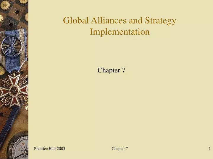 global alliances and strategy implementation