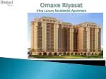 Luxurious flats at Omaxe Riyasat – Noida Expressway