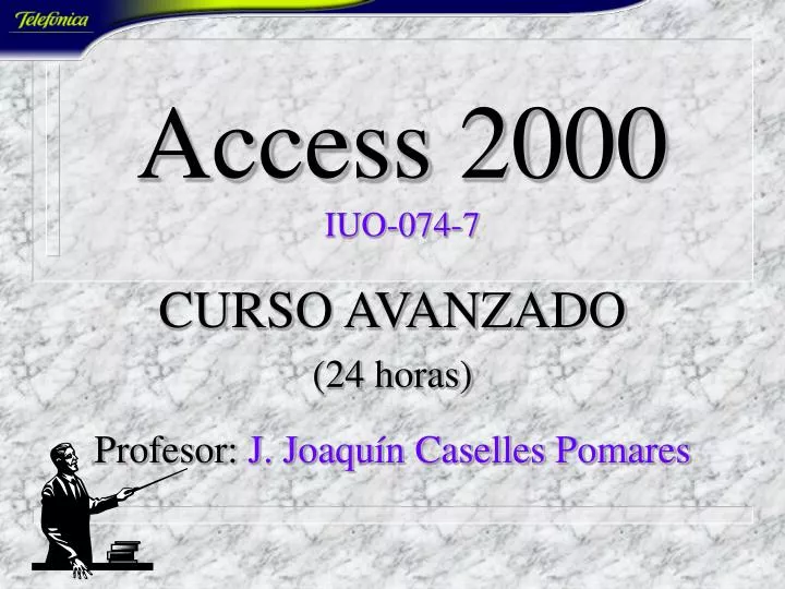 access 2000 iuo 074 7