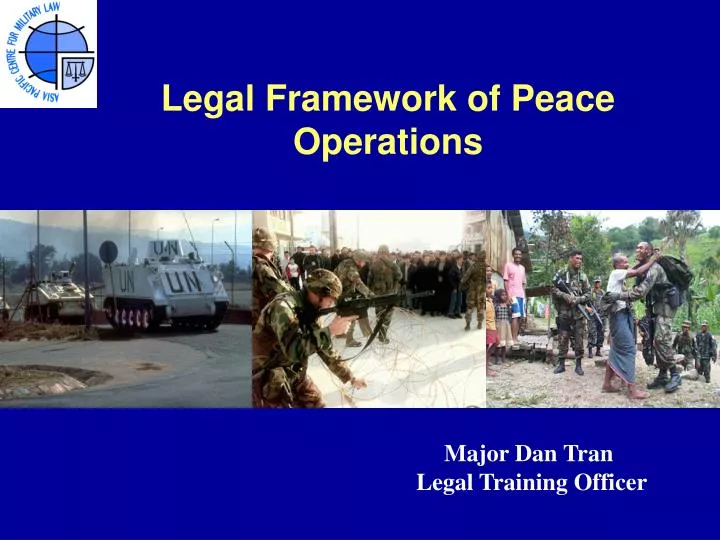 Teaching about peace operations