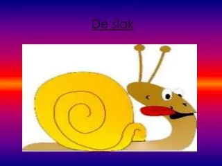 de slak