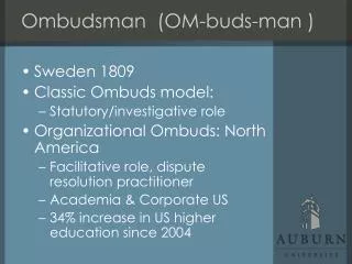 Ombudsman (OM-buds-man )