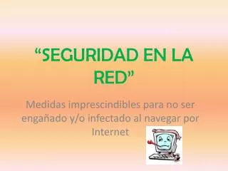 seguridad en la red