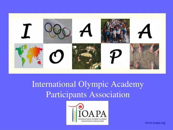 international olympic academy participants association