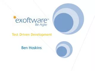 Test Driven Development