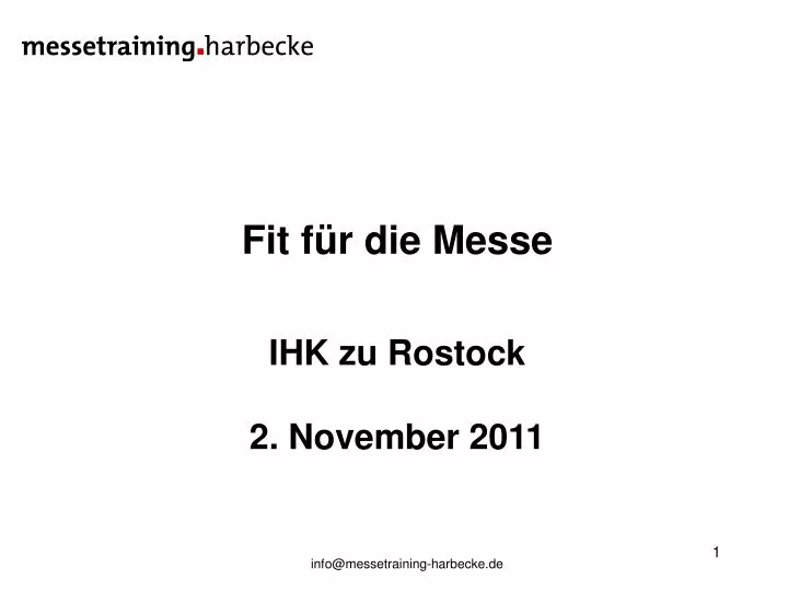 fit f r die messe ihk zu rostock 2 november 2011