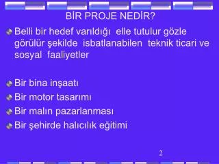 b r proje ned r