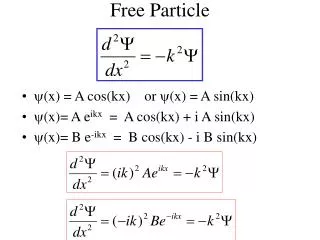 Free Particle