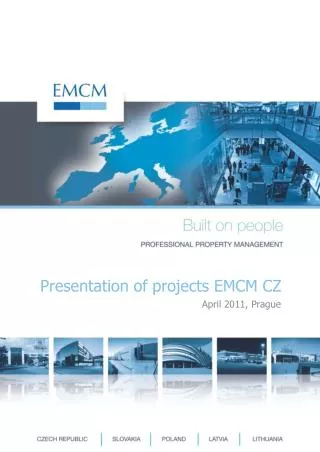 Presentation of projects EMCM CZ