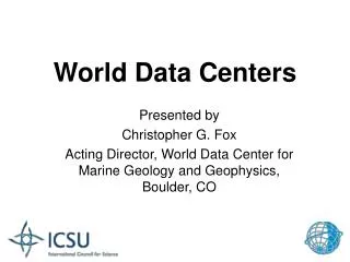 World Data Centers