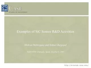 Examples of SiC Sensor R&amp;D Activities