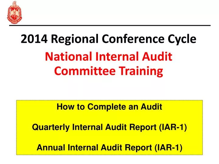 how to complete an audit quarterly internal audit report iar 1 annual internal audit report iar 1