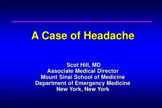 Critical Questions in the ED Management of HA