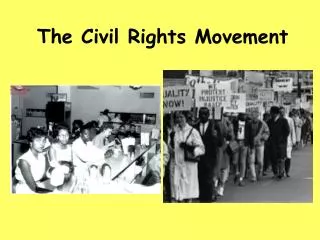 the civil rights movement