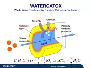 WATERCATOX Waste Water Treatment by Catalytic Oxidation Contactor