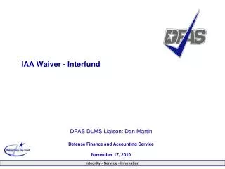 IAA Waiver - Interfund