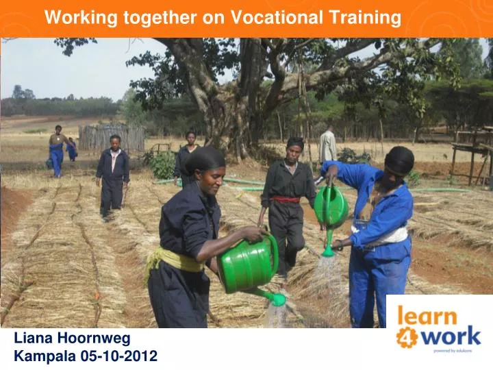 working together on vocational training