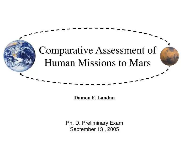 comparative assessment of human missions to mars