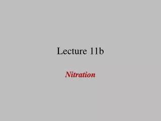 Lecture 11b