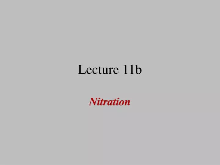 lecture 11b