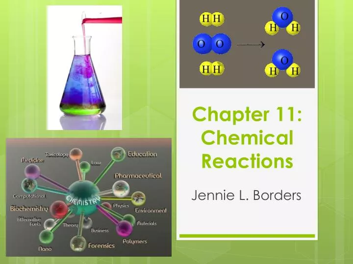chapter 11 chemical reactions