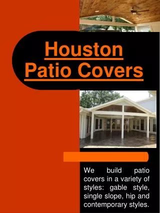 Patio Covers Houston TX