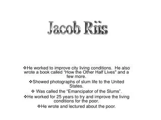 Jacob Riis