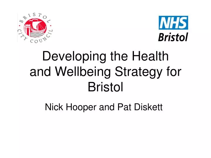 developing the health and wellbeing strategy for bristol