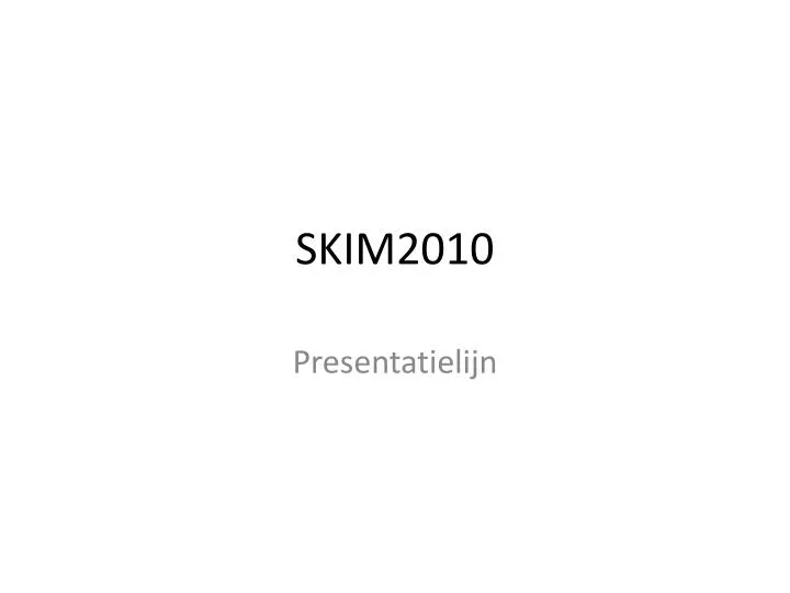 skim2010