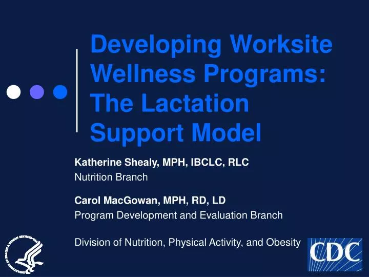 developing worksite wellness programs the lactation support model