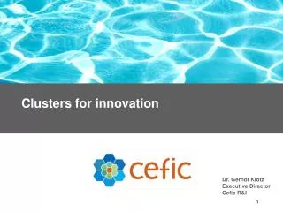 Clusters for innovation