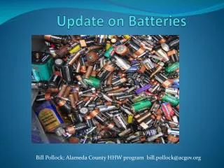 Update on Batteries