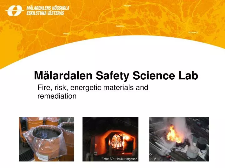 m lardalen safety science lab