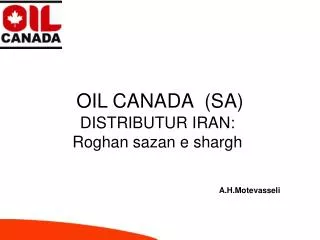 OIL CANADA	(SA)