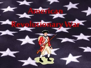 american revolutionary war