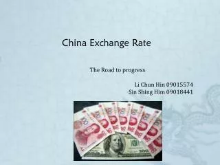 C hina Exchange Rate