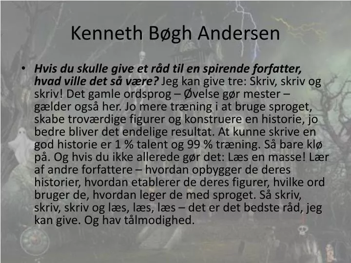 kenneth b gh andersen