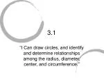 Understanding Circles: Key Components and Relationships - slide 1