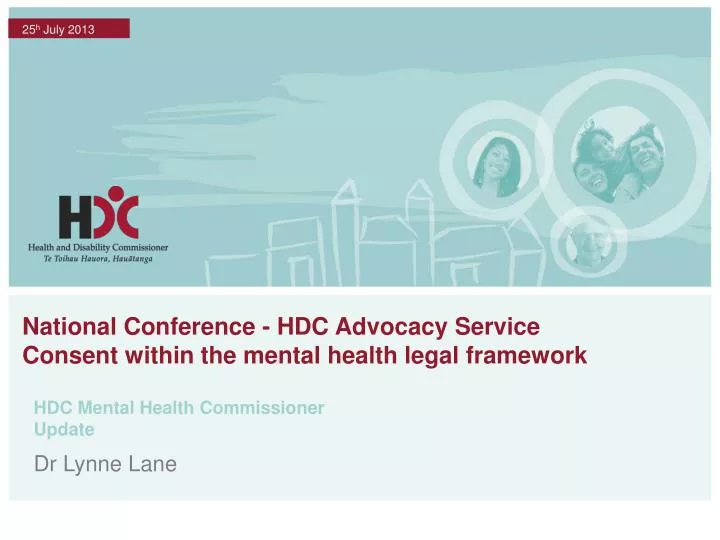 national conference hdc advocacy service consent within the mental health legal framework
