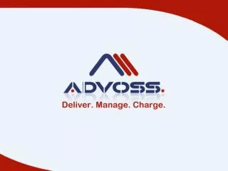 About AdvOSS Product Portfolio Partnership Opportunities and benefits