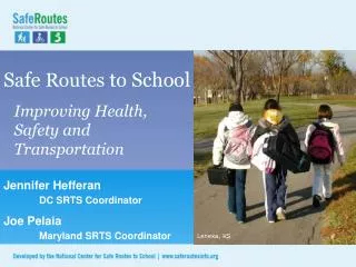 Safe Routes to School